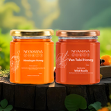 Herbal Nectar Combo- Himalayan and Van Tulsi Honey