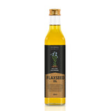 Niyamaya Cold Pressed Flaxseed Oil | 100% Pure, Natural & Rich in Omega-3 | Wood-Pressed