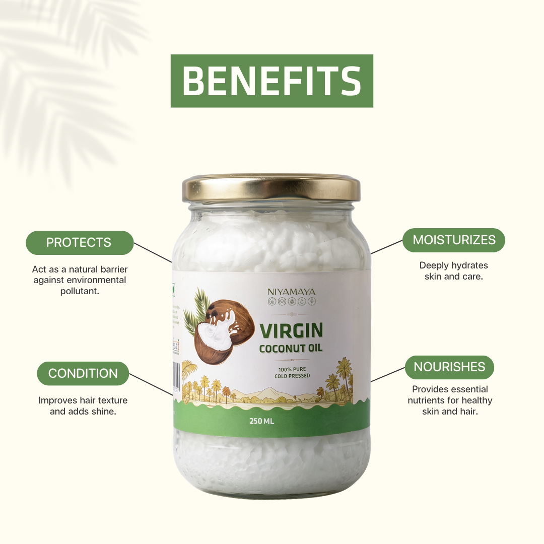 Cold - Pressed Unrefined Virgin Coconut Oil