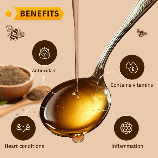 Pure Ajwain Honey - Niyamaya
