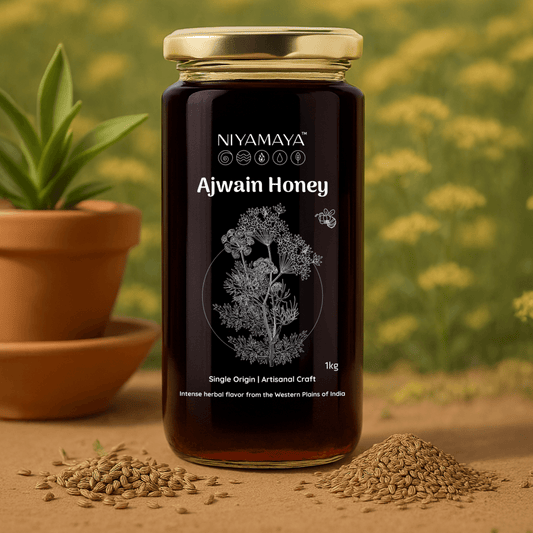 Pure Ajwain Honey - Niyamaya