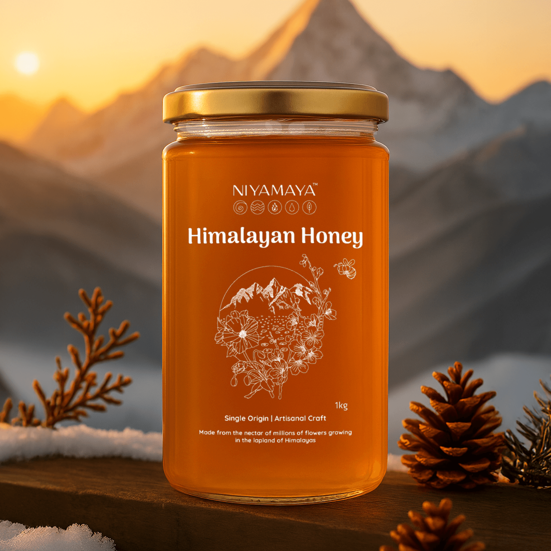 Buy Pure Himalayan Honey Online with No Sugar Added | Organic
