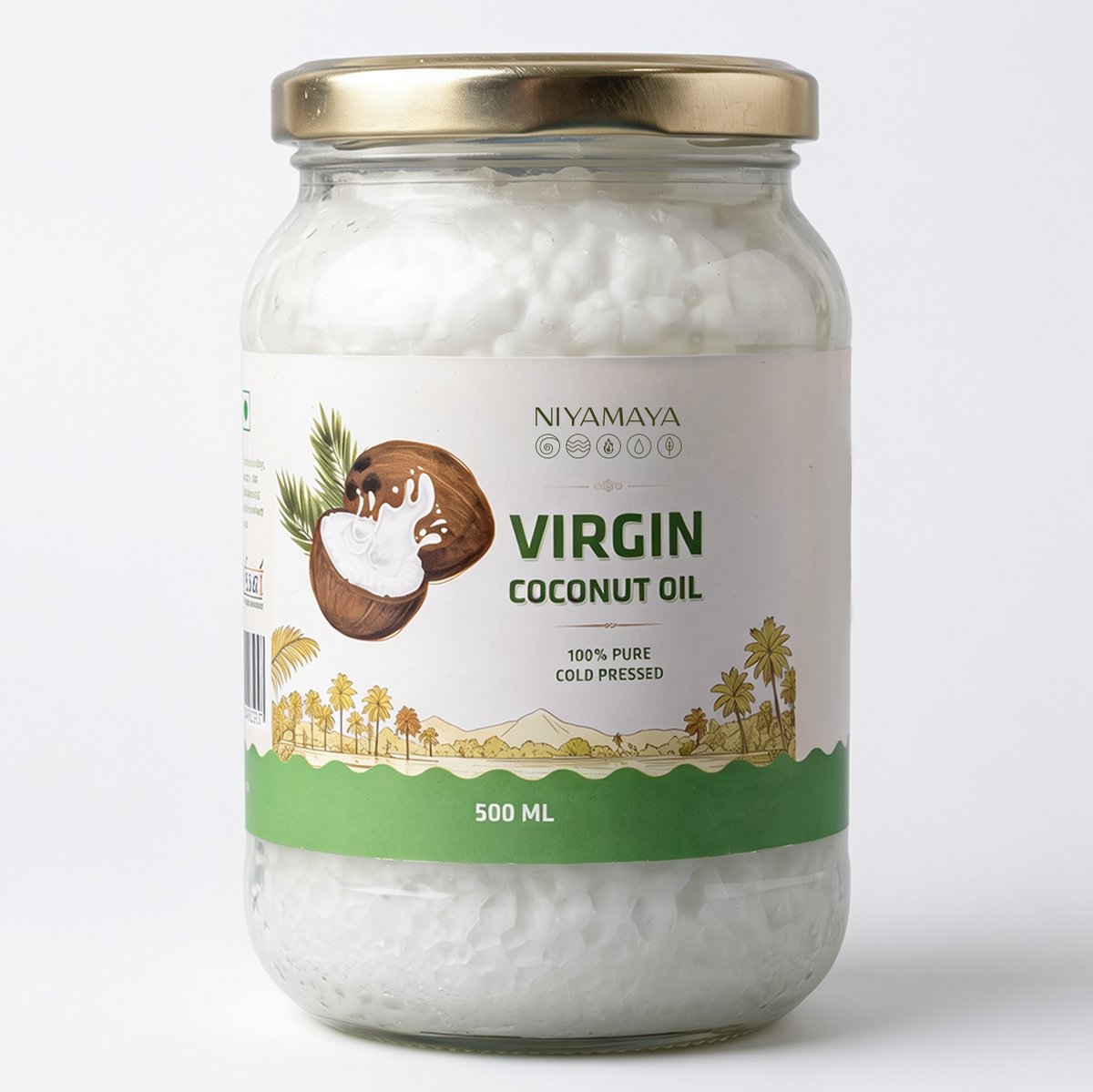 Cold - Pressed Unrefined Virgin Coconut Oil