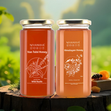 Herbal Nectar Combo- Himalayan and Van Tulsi Honey